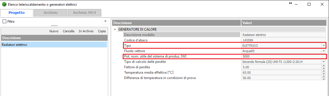 Archivio Sistemi Elettrici