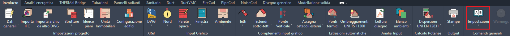 Icona Impostazioni
