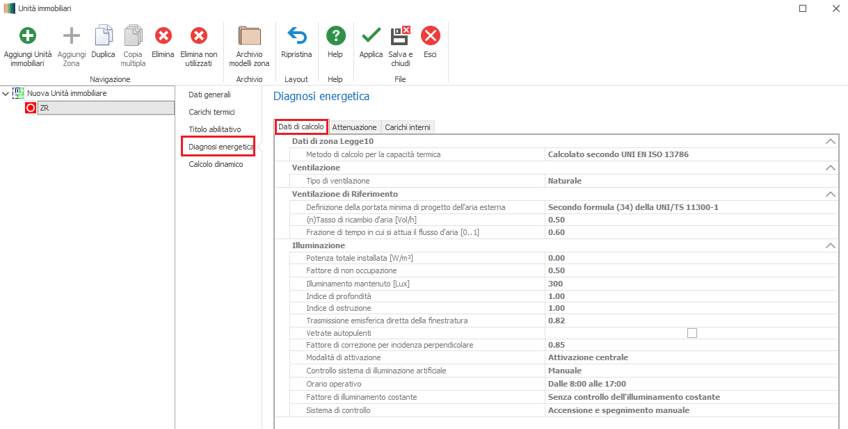 Diagnosi Dati Calcolo 1