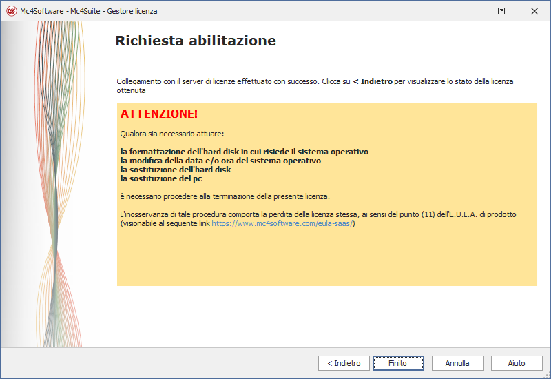 Stato Licenza Acquisita
