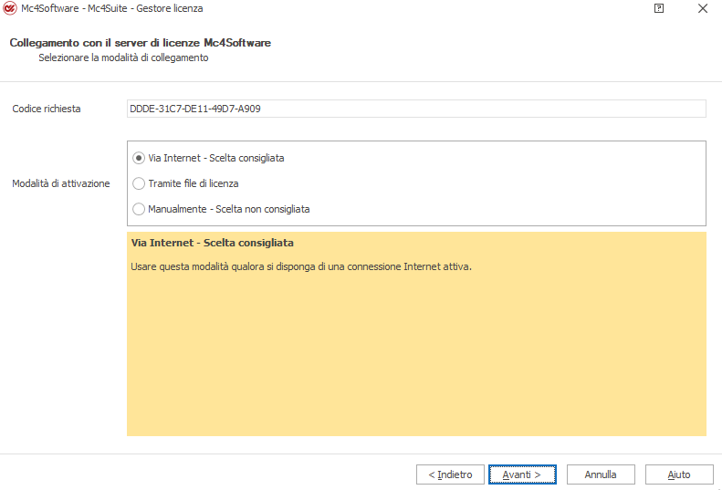 Connessione Online