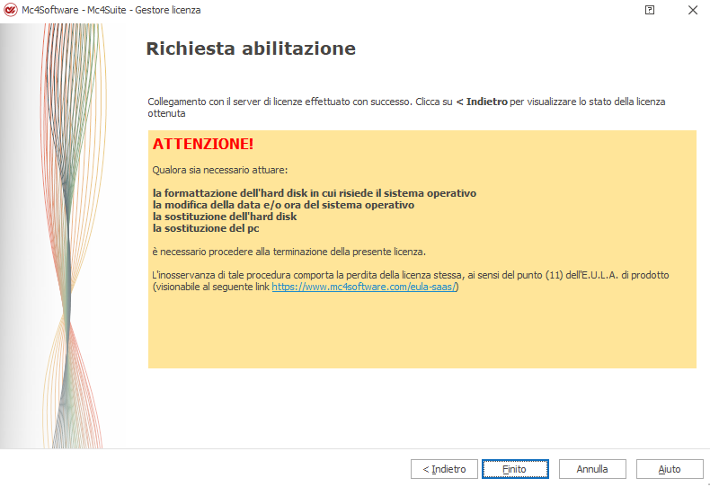 Conferma Successo