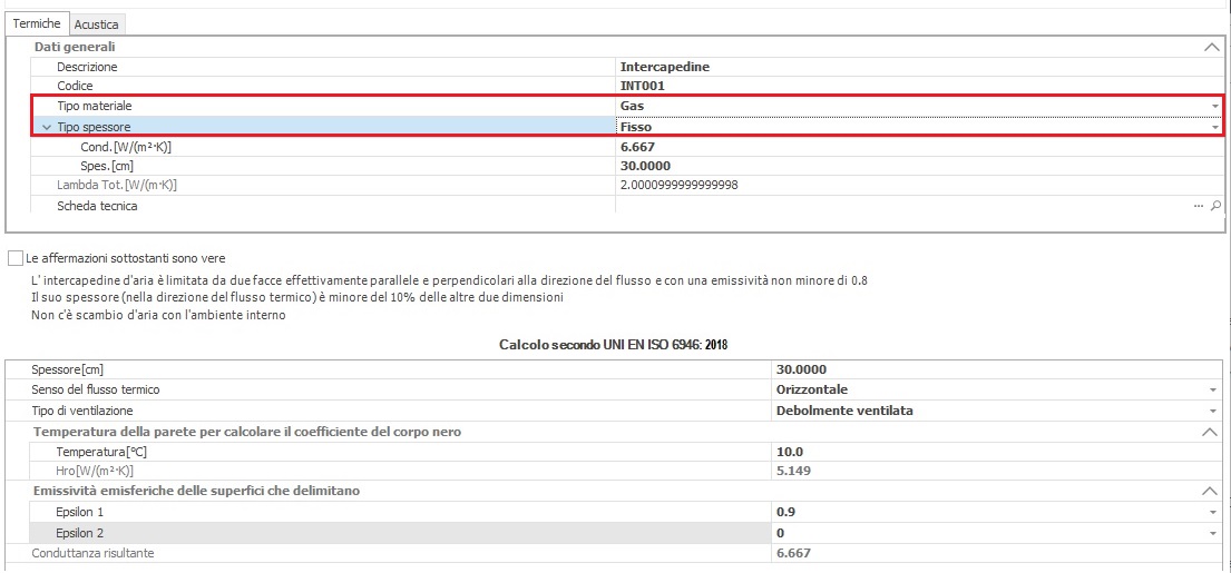Calcolo Gas